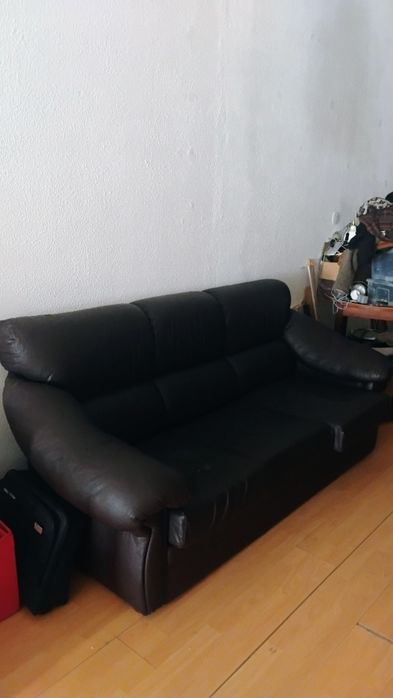 Sofa cama marrom