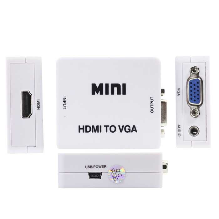 Conversor de HDMI-VGA (HDMI para VGA) | Conversor de Sinal