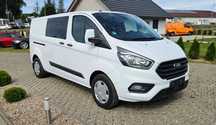 Ford Transit Custom 2.0d 170KM L2 Long 6 osobowy brygadówka bogate wyposażenie