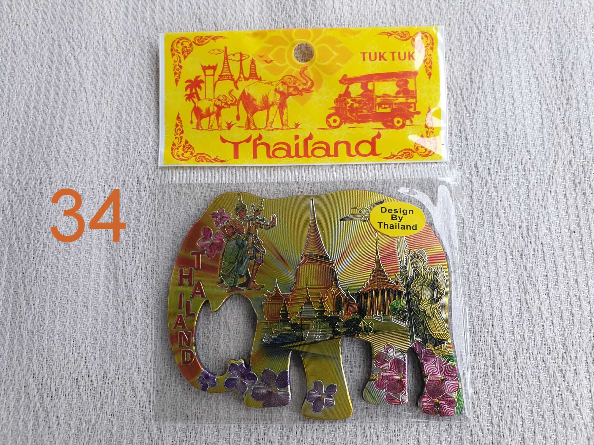 Tajlandia, Thailand - Magnes , magnez na lodówkę - wzór 34