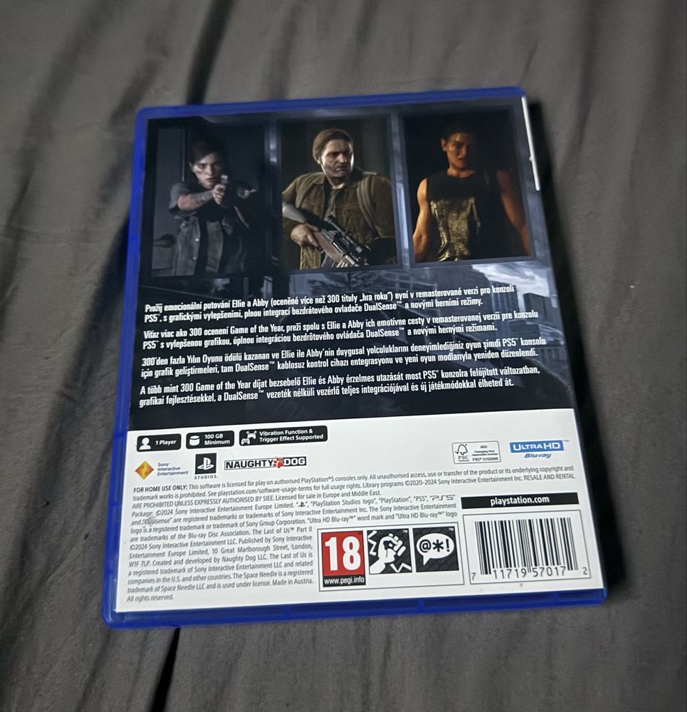 The last of us part 2 ps5