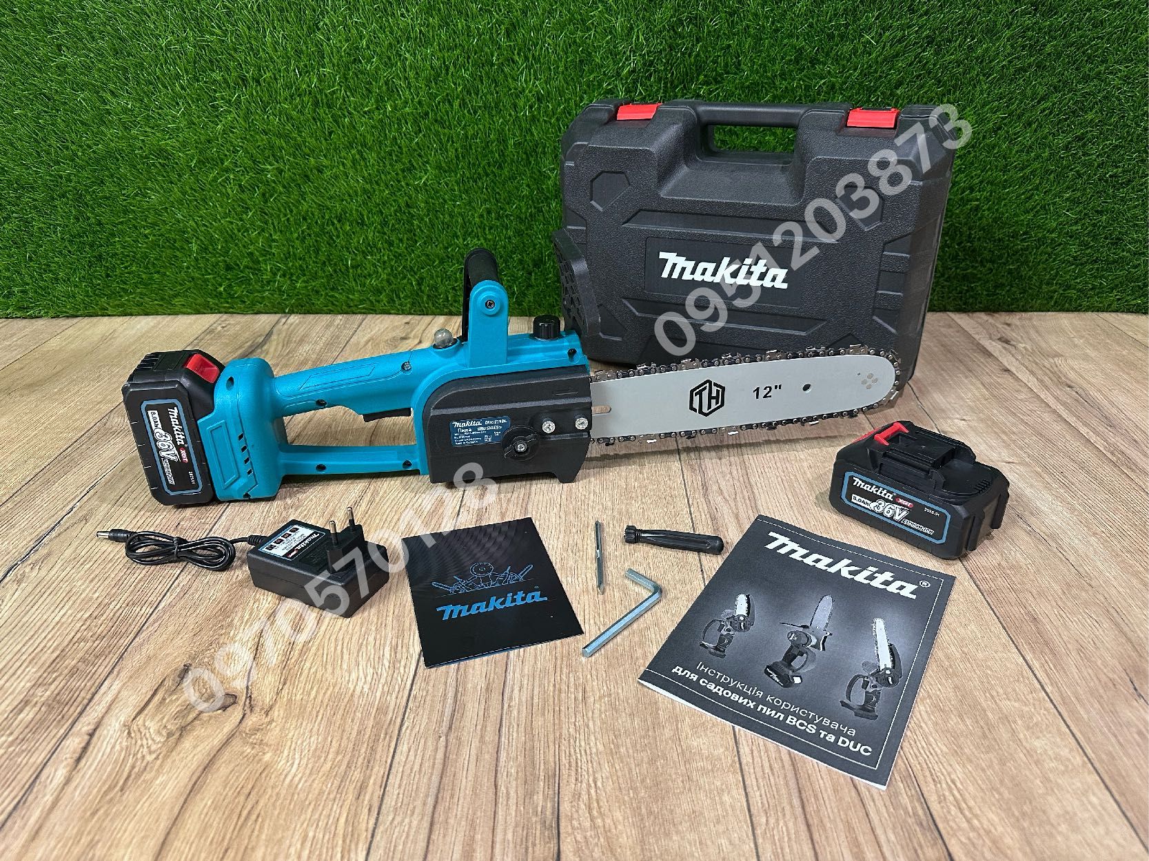 Аккумуляторная цепная пила Makita DUC279BL 36V 8Ah Длина шины 30 см