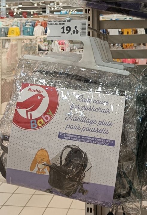 Vendo proteção chuva bebe