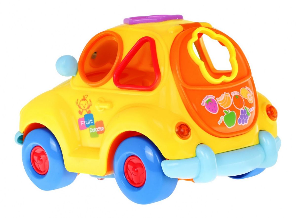 Autko edukacyjne Sorter dla dzieci +klocki