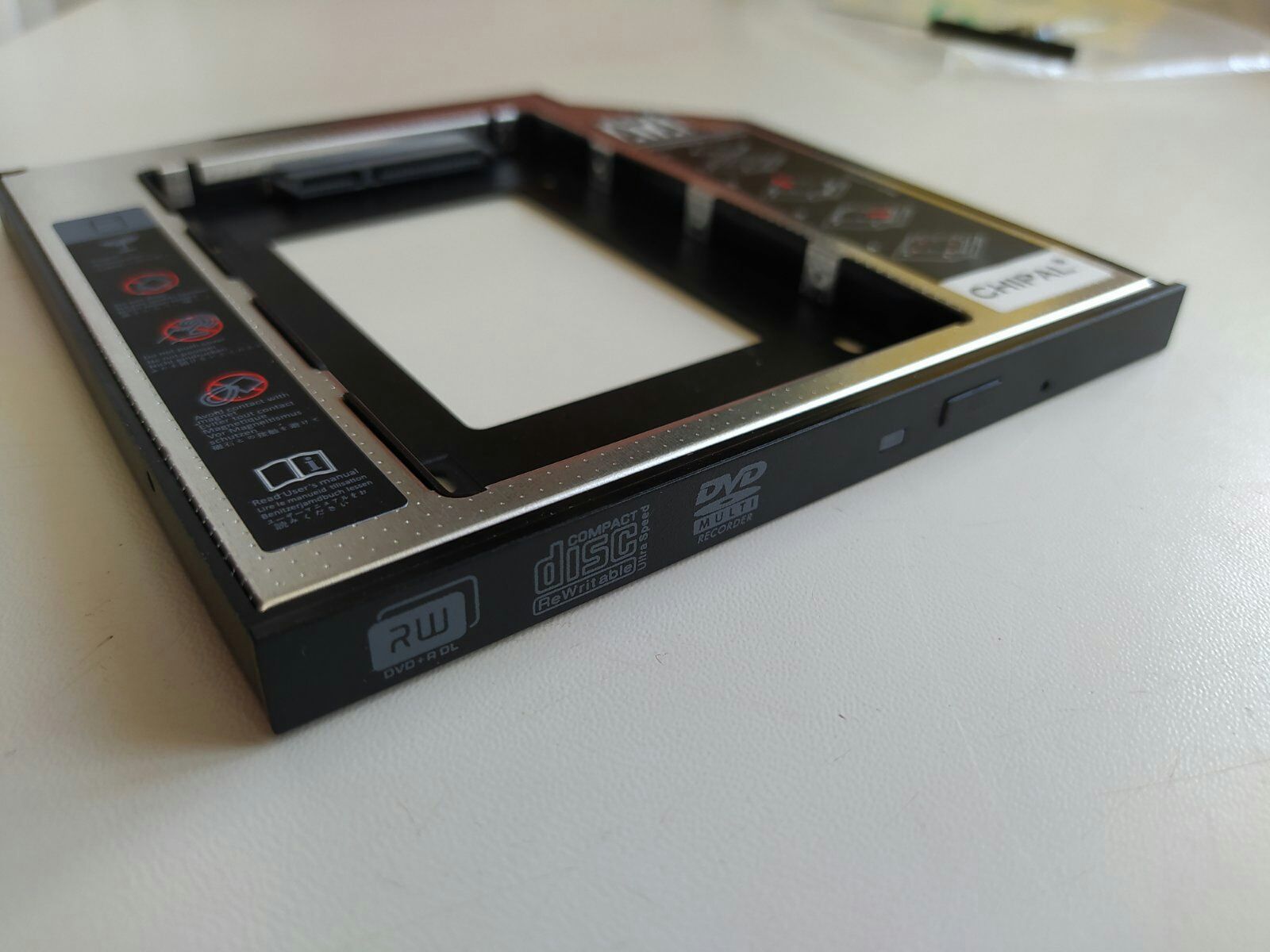 Optibay карман переходник для ноутбука SSD 9.5мм