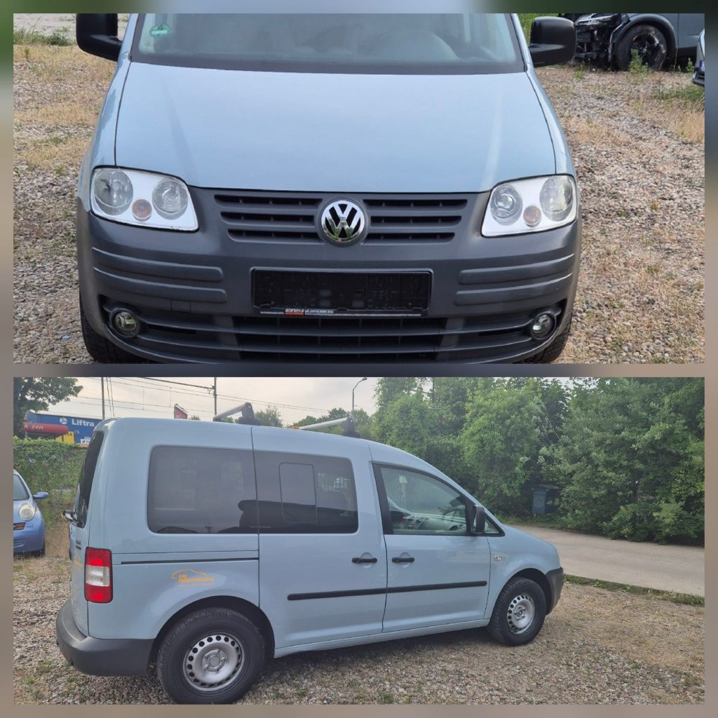 Vw Caddy LIFE  2.0 MPI +gaz CNG 7 miejsc,vebasto, zadbany.