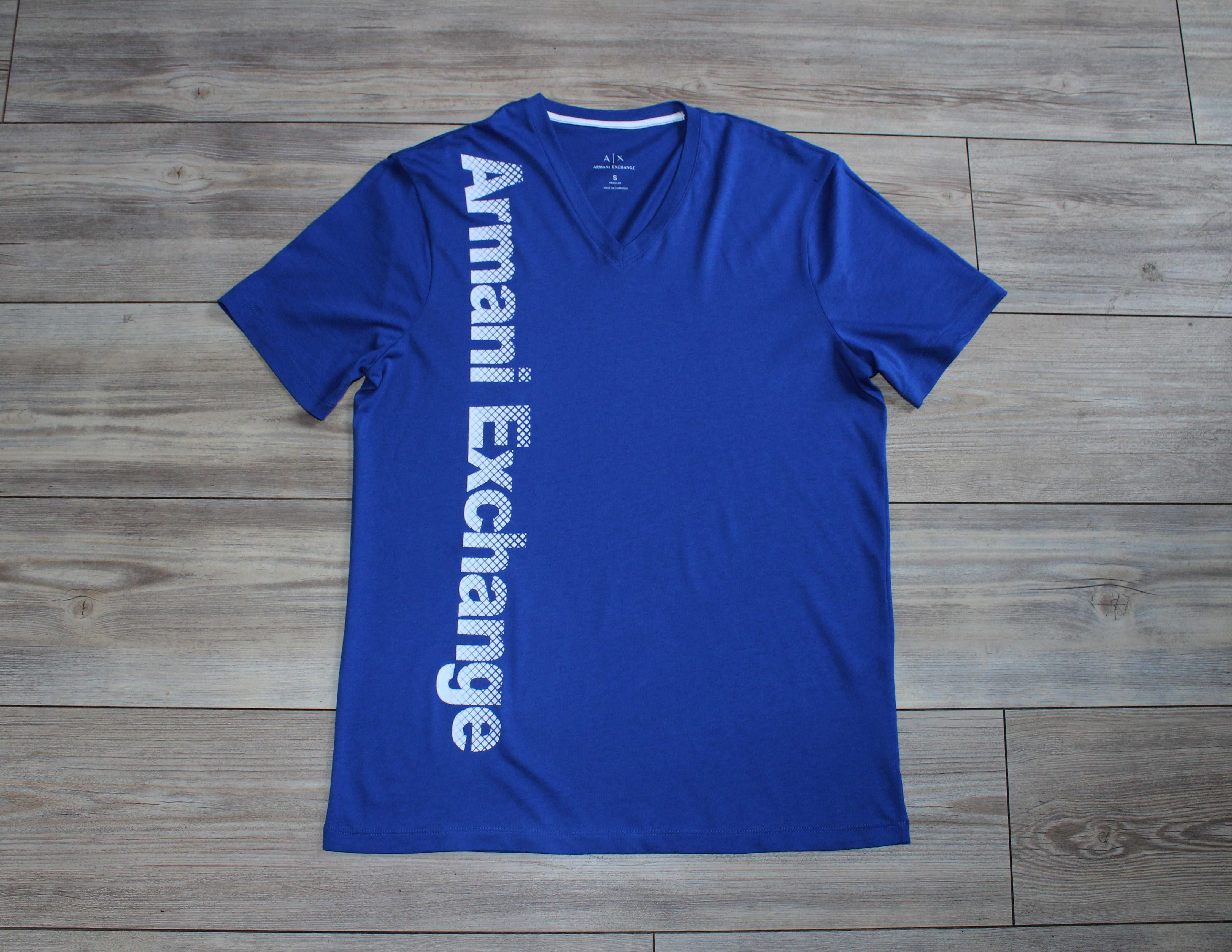 Armiani Exchange 100% Autentyczny t-shirt rozm S jak NOWY