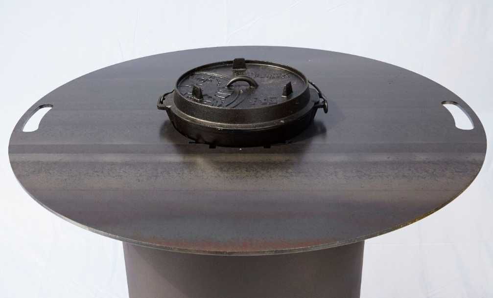8x800 Grill palenisko plancha na beczke płyta grillowa GBS Weber