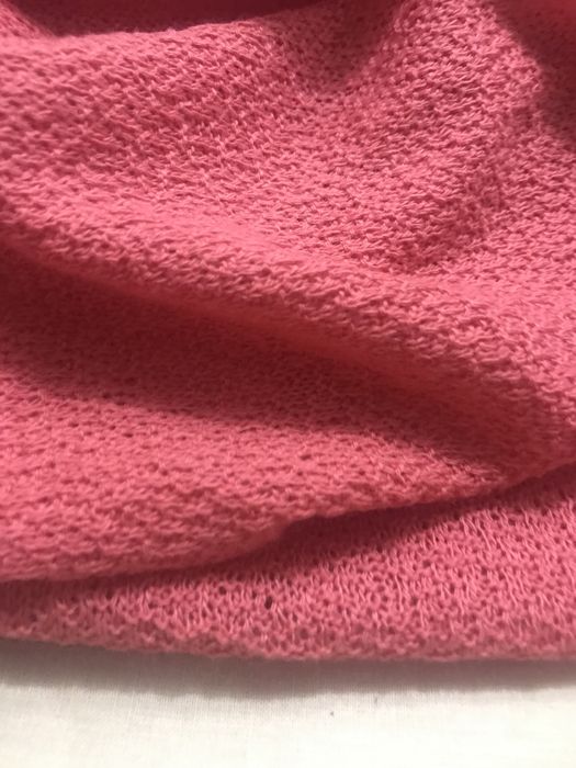 Dzianina sweterkowa kolor malinowy