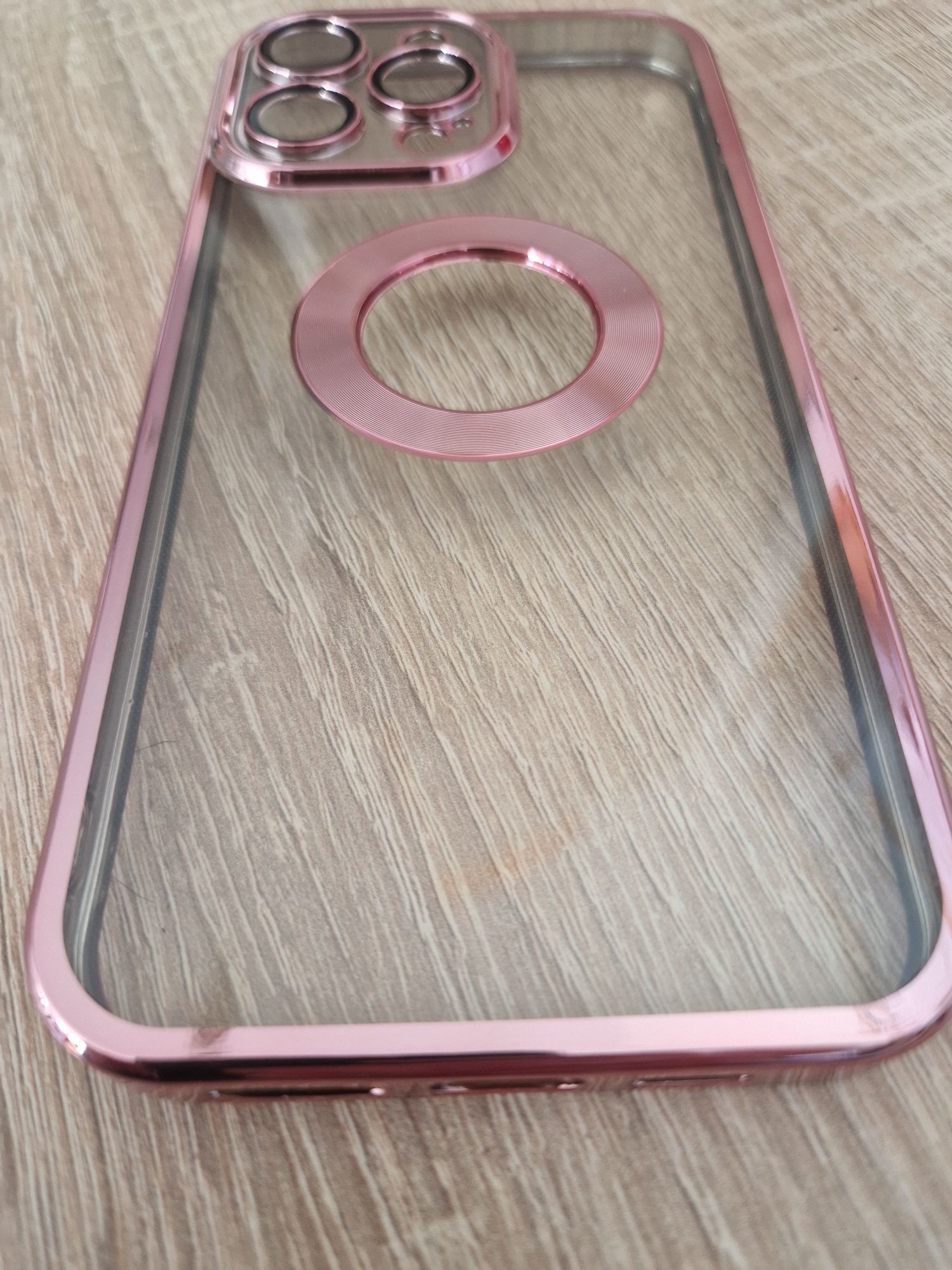 Etui Beauty Clear Case do Iphone 14 Pro Max różowy