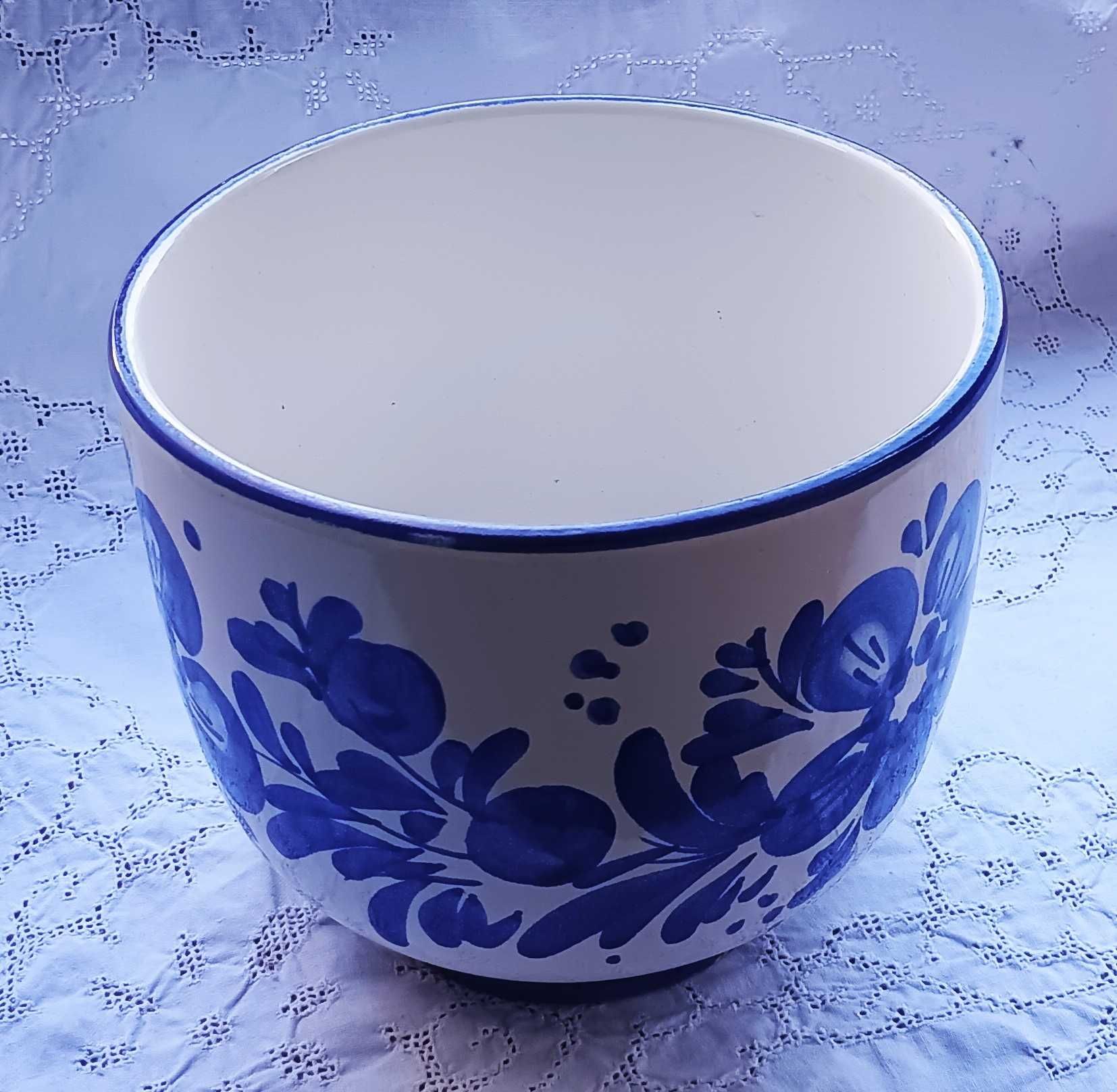Donica / osłonka ceramiczna o śr. ok. 16 cm