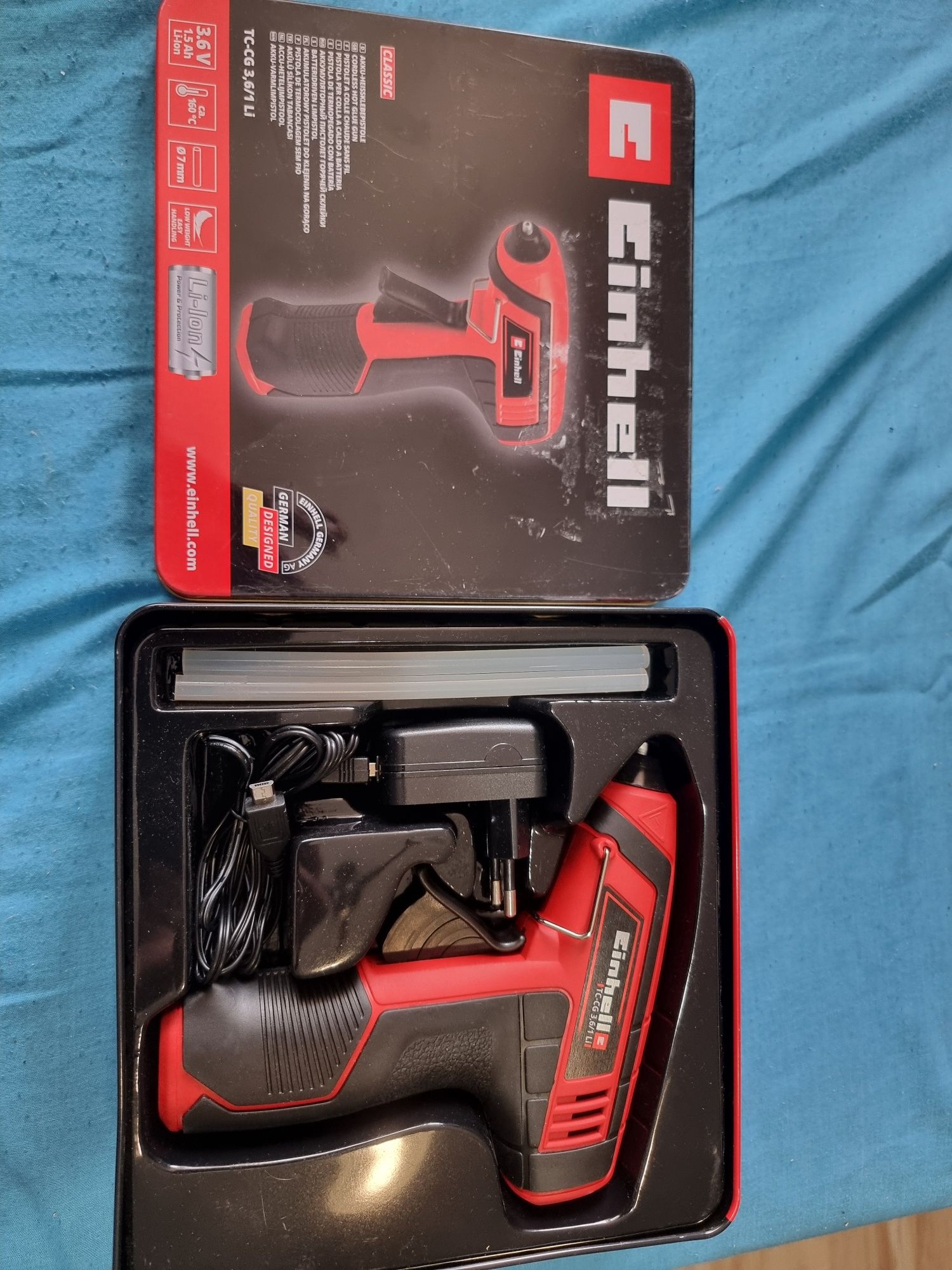 Pistolet do kleju Einhell TC-CG 3,6V Li