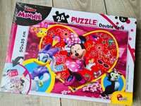 Wyprzedaż !! Nowe Puzzle Maxi 24 el Myszka Minnie - zabawki