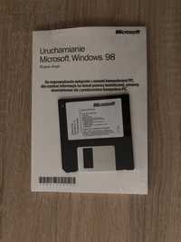 Windows 98 z kluczem nowy folia