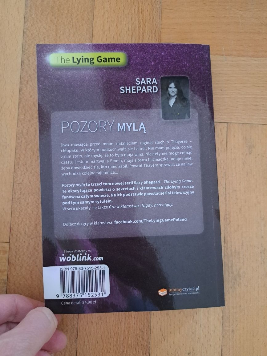 Nowa ksiazka Pozory myla Sara Shepard