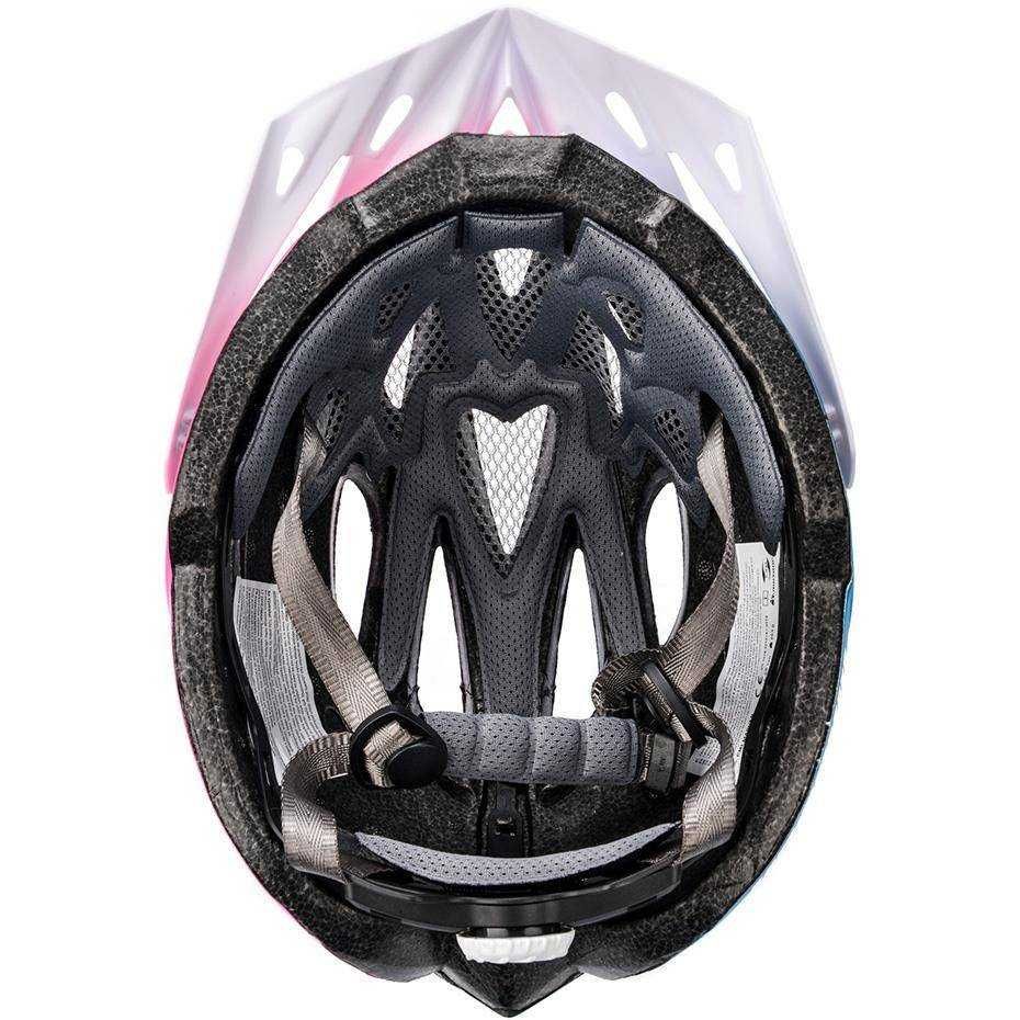 Kask rowerowy Meteor Marven M 55-58 cm biało-różowo-niebieski