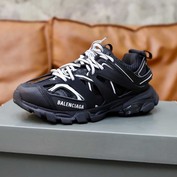 кроссовки balenciaga track мужские брендовые женские черные