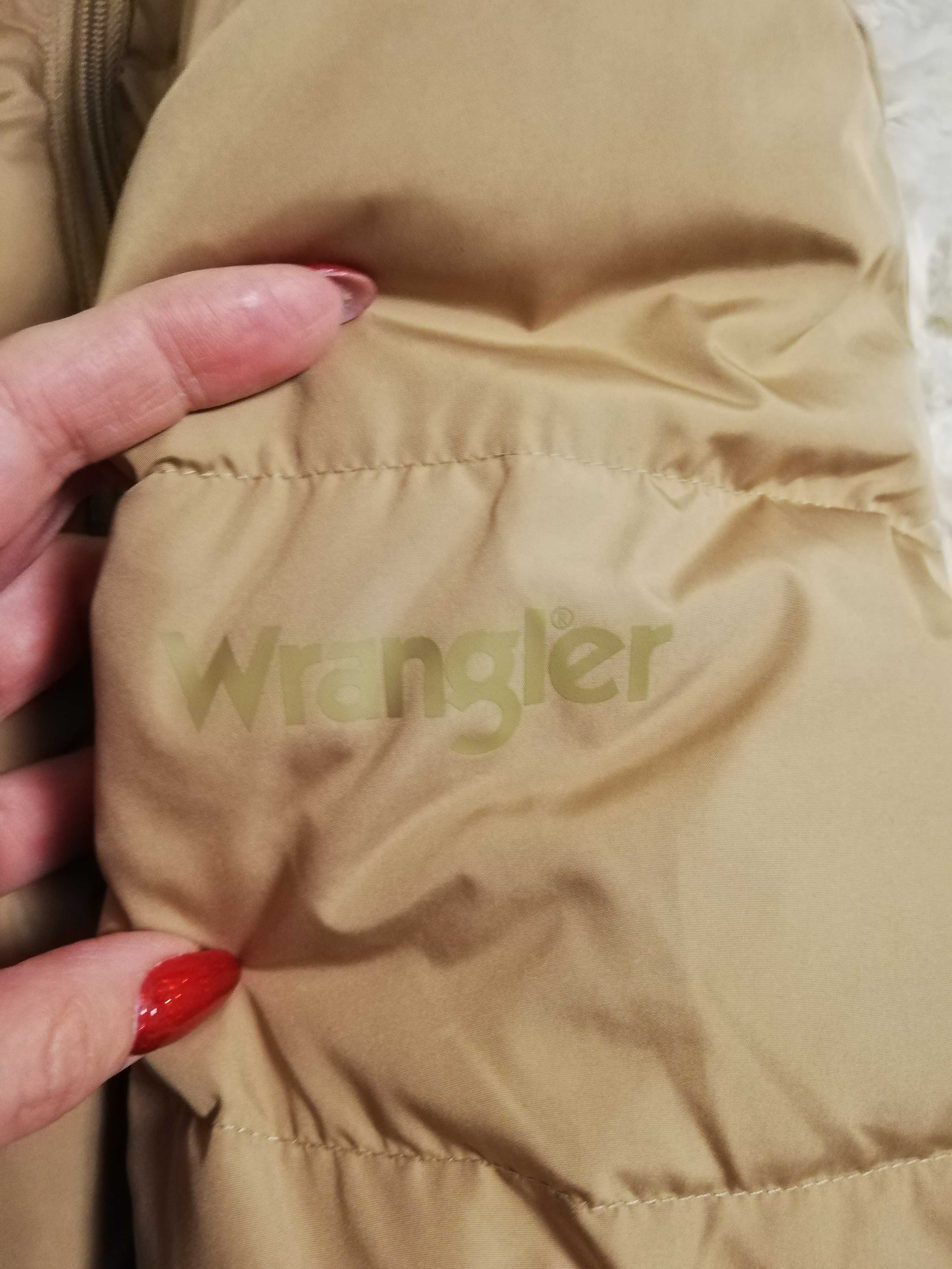 parka puchowa Wrangler xs s 34 36 kaczy puch kurtka puchowa Wrangler s