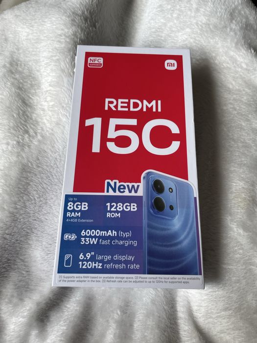 Redmi 15c como novo