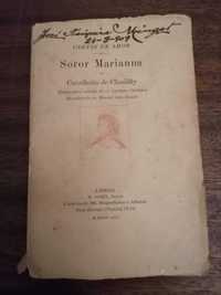 Livro Miniatura "Cartas de Amor  Soror Marianna " - 1ª Edição de 1895