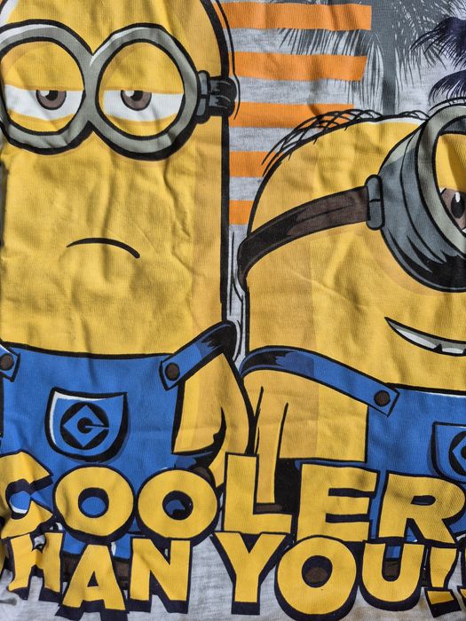 Komplet chłopięcy bluzka spodenki rozm 134 140