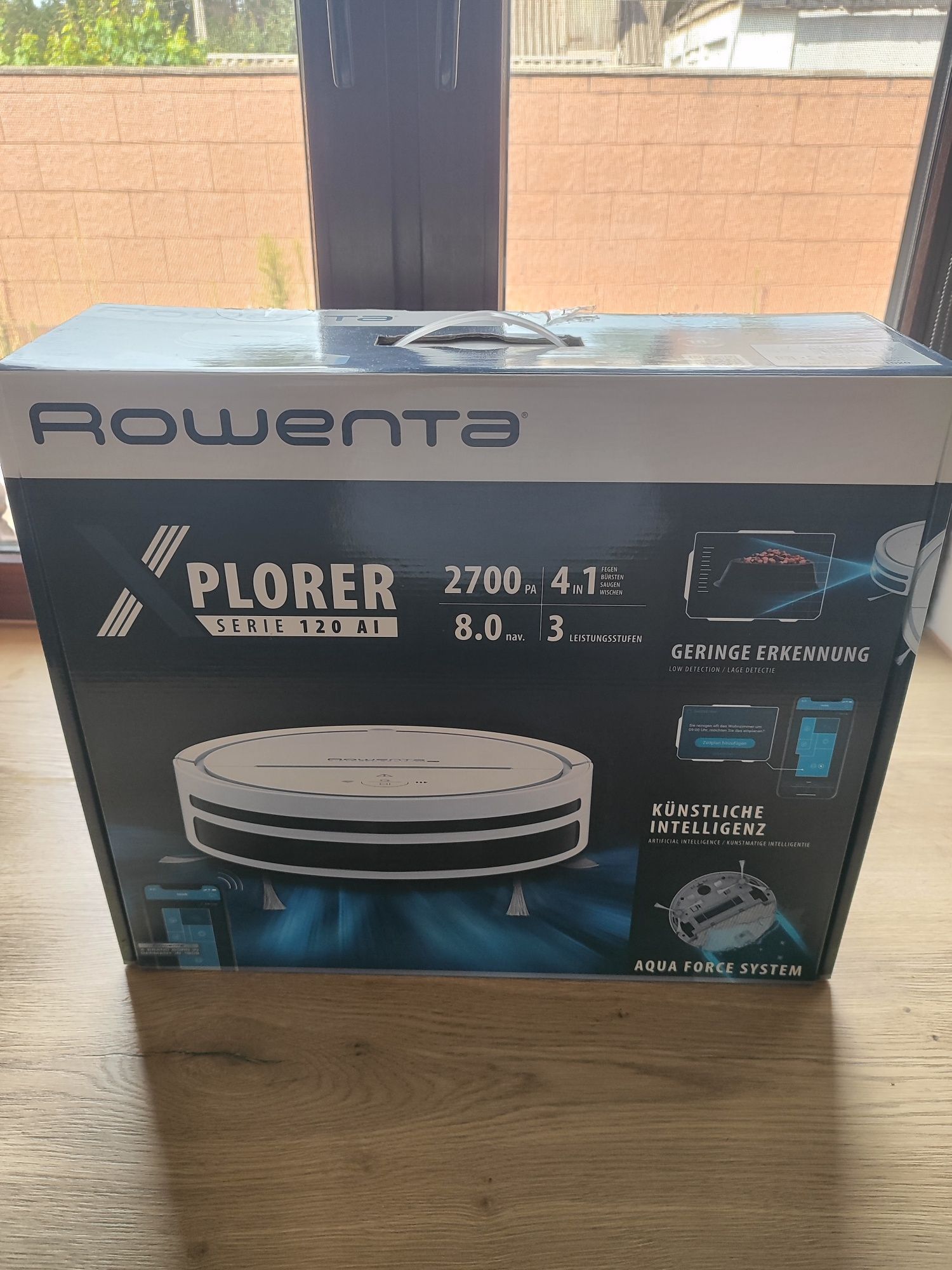 Робот пылесос Rowenta