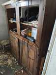 Drewniany kredens retro vintage