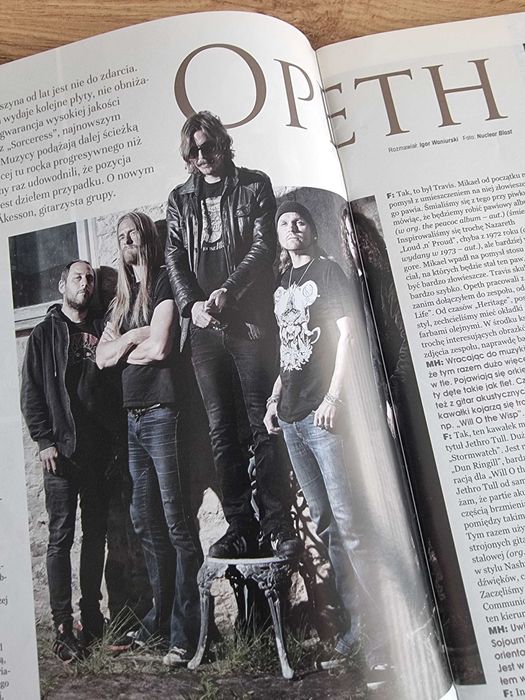 Metal Hammer 10/2016 - Ceti, Plakaty: Amon Amarth, Kansas