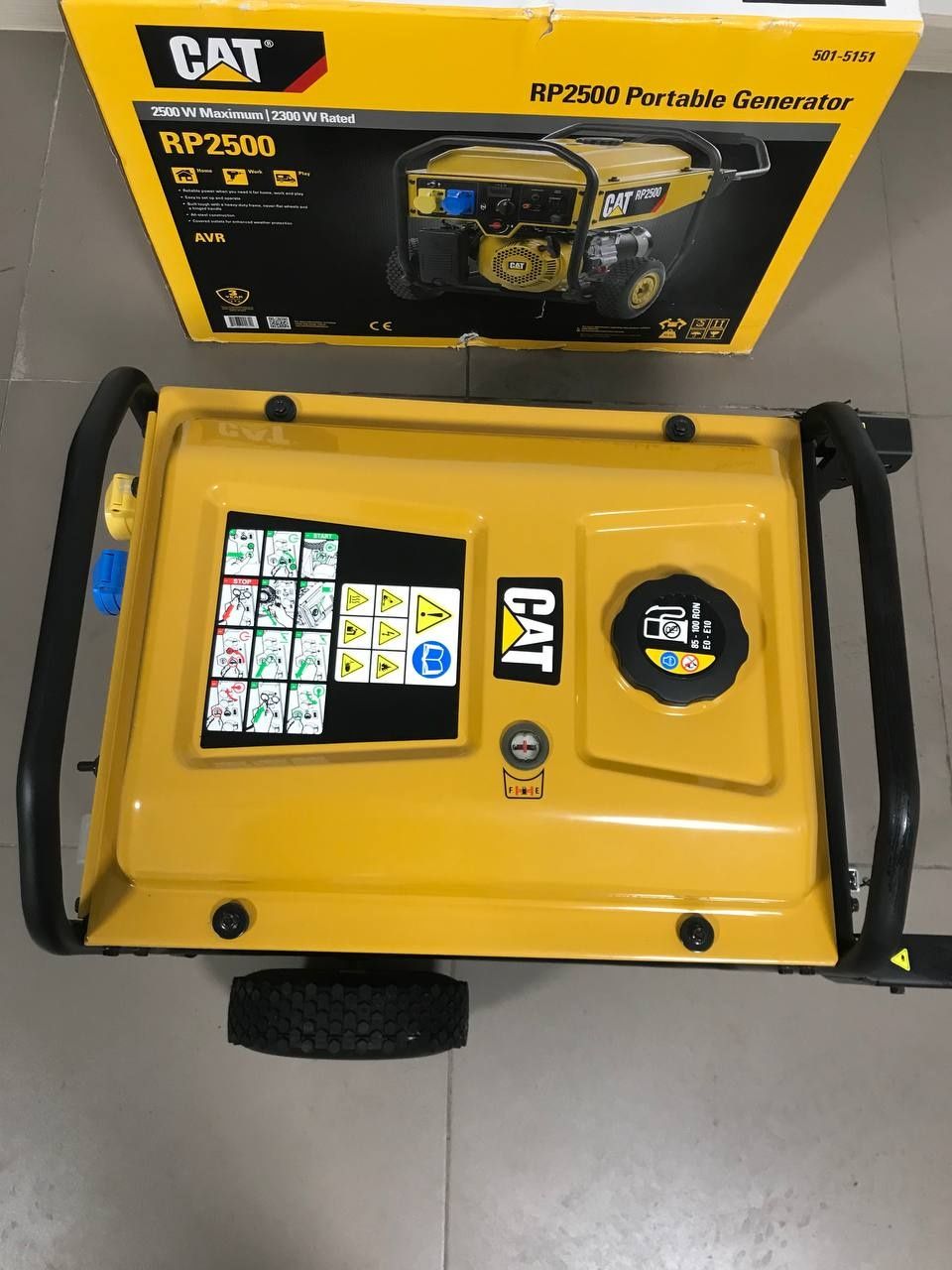 Продам генератор CAT RP 2500. 2,5 кВт