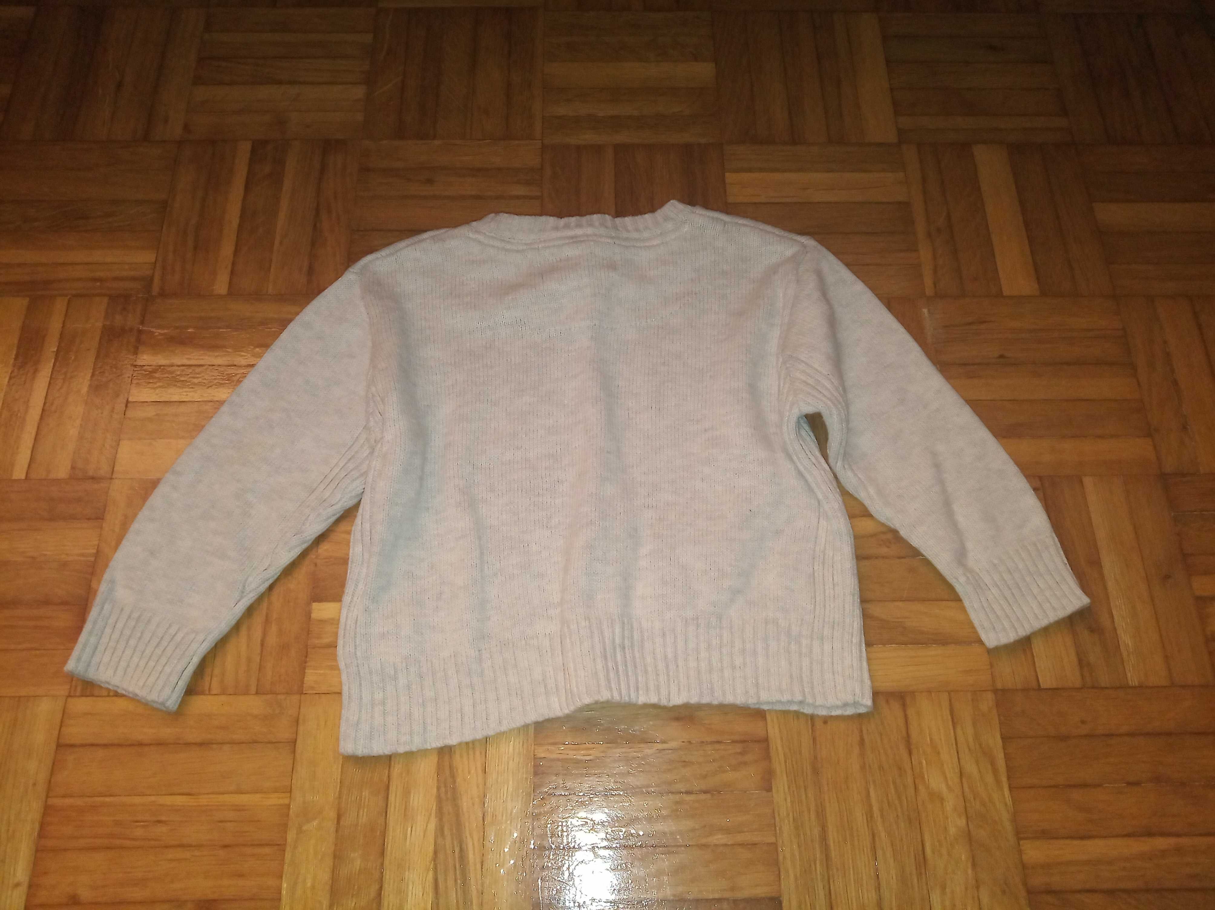 Jasny sweterek rozmiar 74