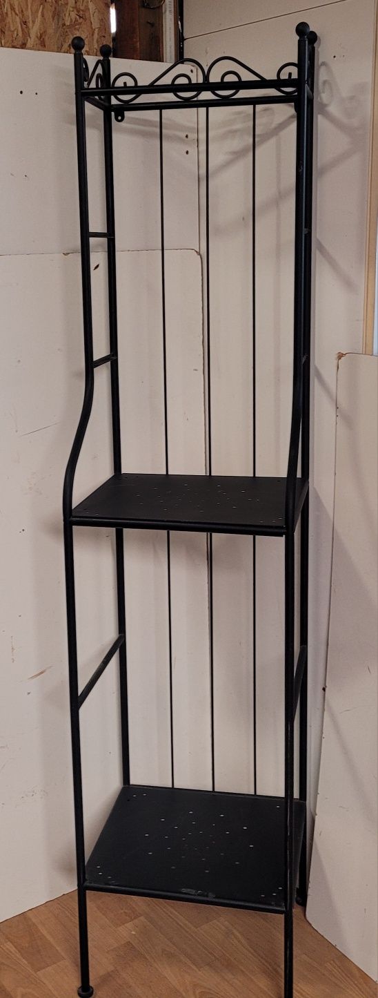 Regał metalowy łazienkowy Ikea Ronnskar wąski