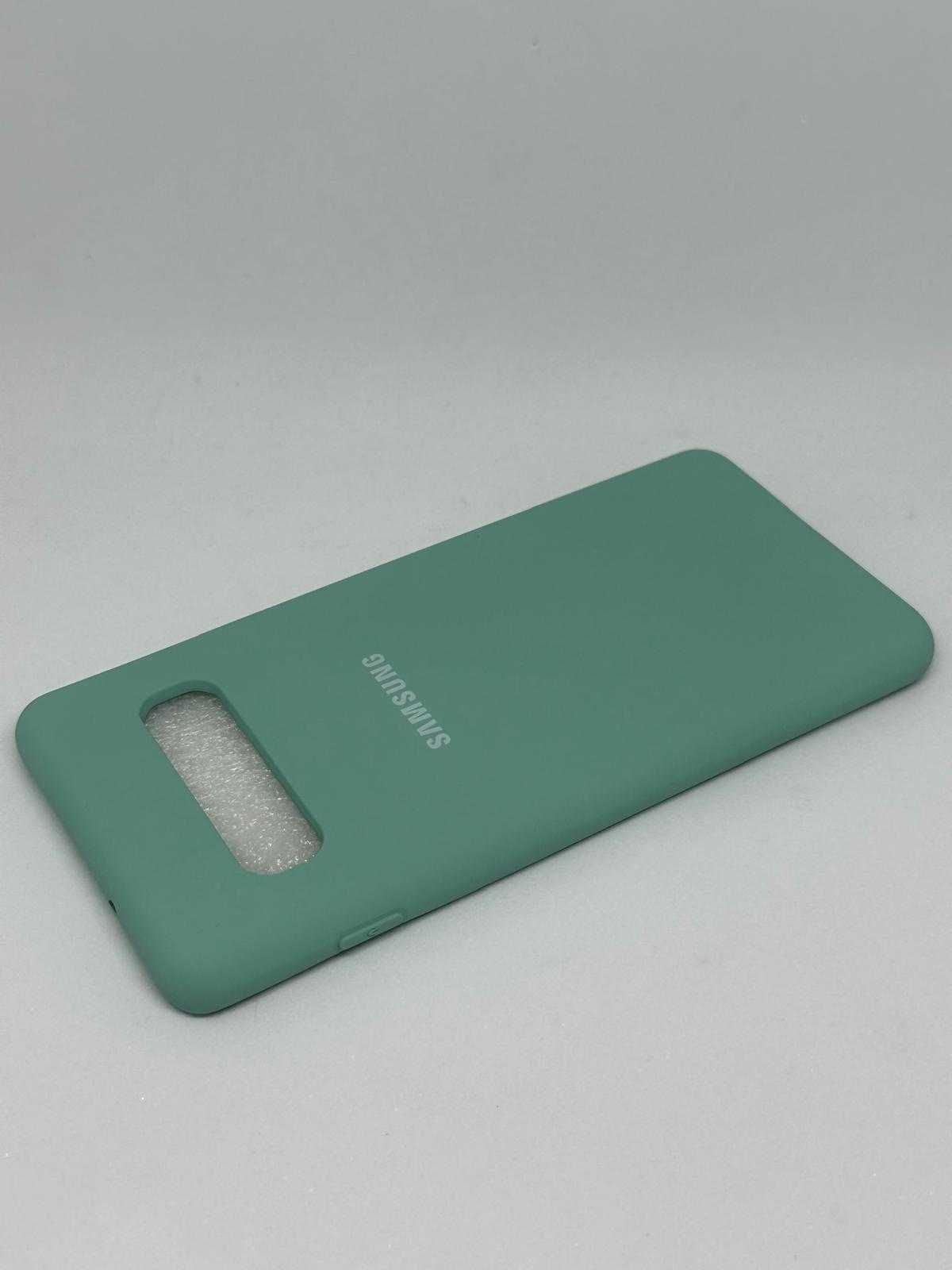 Samsung S10 Etui Case Silikonowy Obudowa Miętowa kod 1114