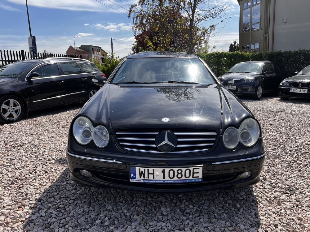 Mercedes CLK500 LPG - Popcorn - Automat - SUPER STAN - Dostawa Pod Dom