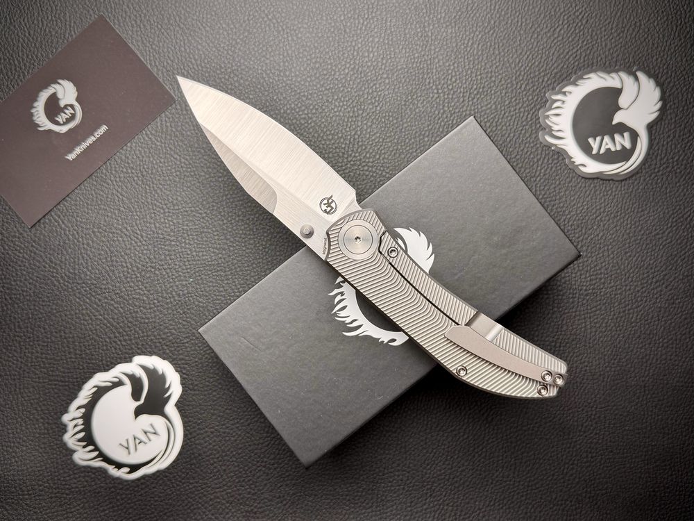 Нож Chevron Titanium Front Flipper Satin Matthew Christensen MagnaCut