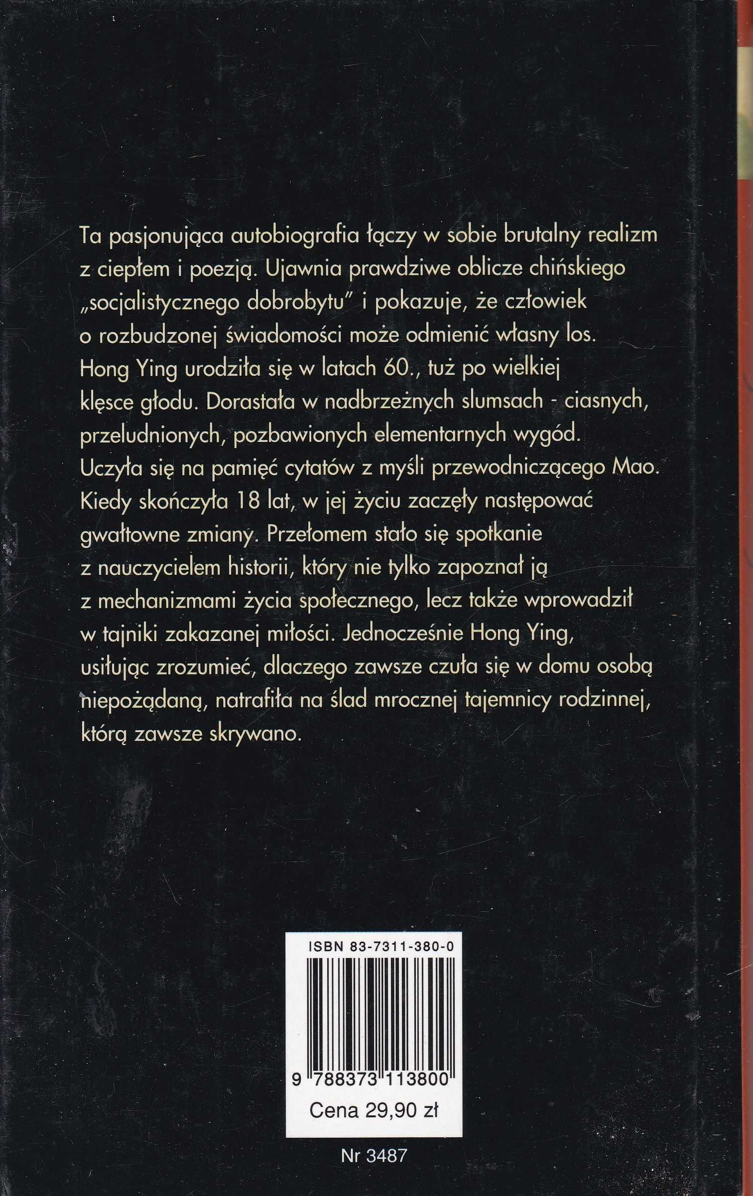 Córka Rzeki  -  Hong Ying CHINY .