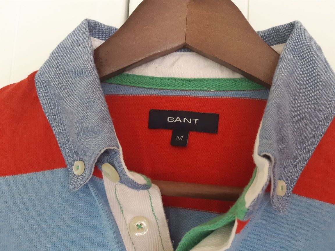 Bluza czerwono-błękitna Gant roz. M