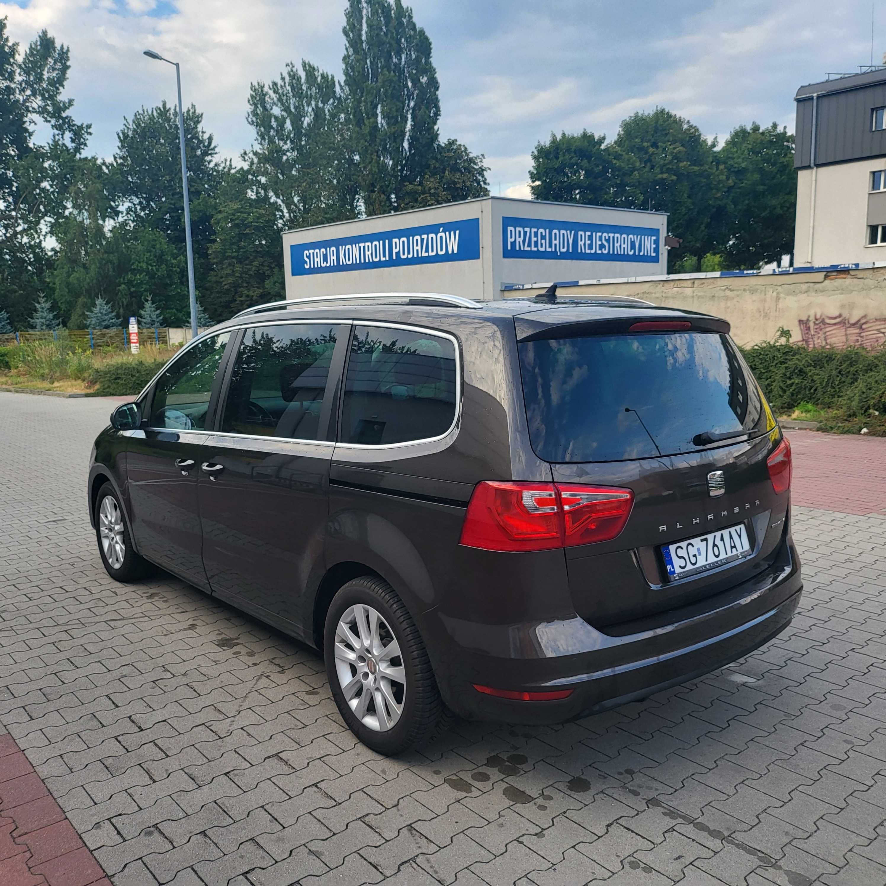 Ładny seat alhambra
