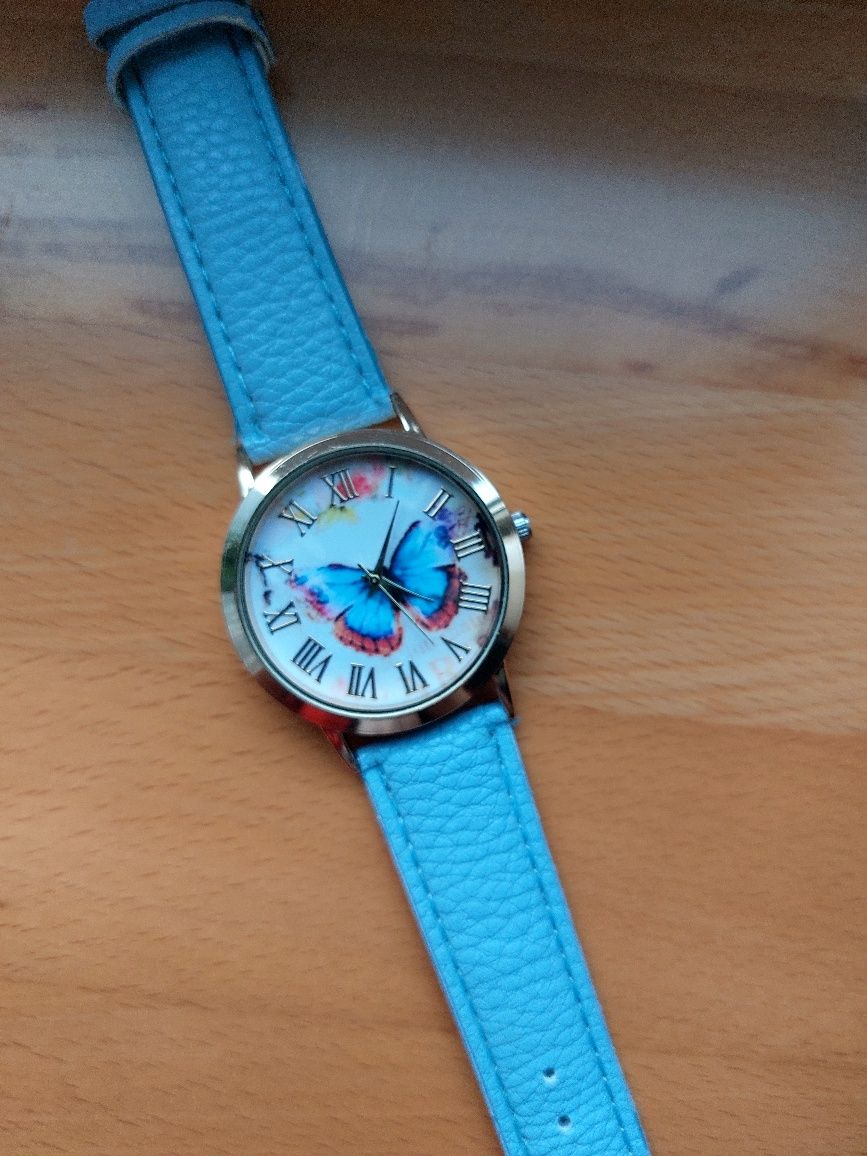 Zegarek damski błękitny