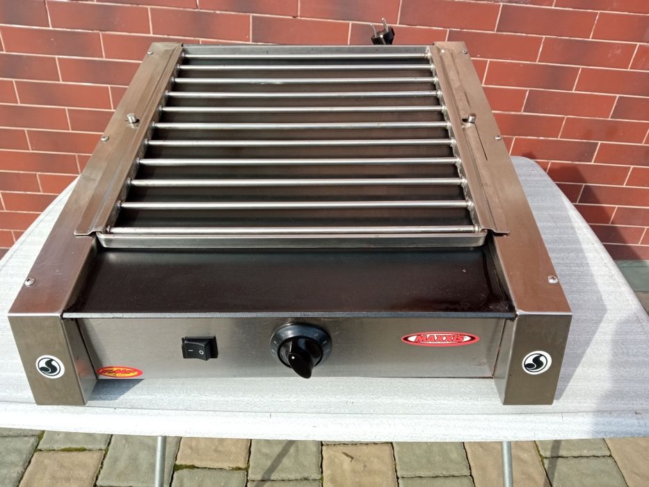 Гріль для ходдогів і  баварськи колбасокх