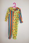 Disfarce Palhaço Infantil - Macação tam. M 120-130cm* Envio gratuito