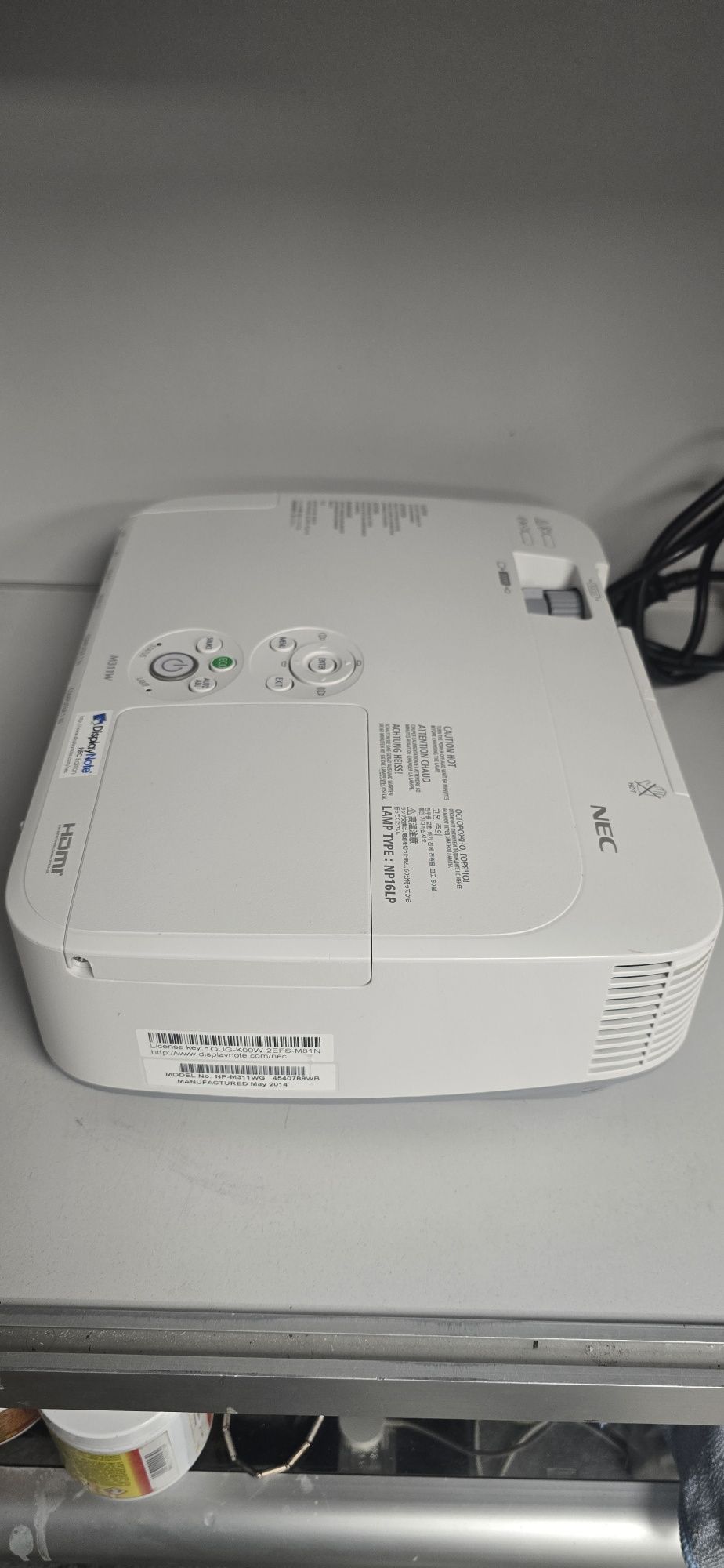 Projektor DLP NEC NP- M311WG stan idealny