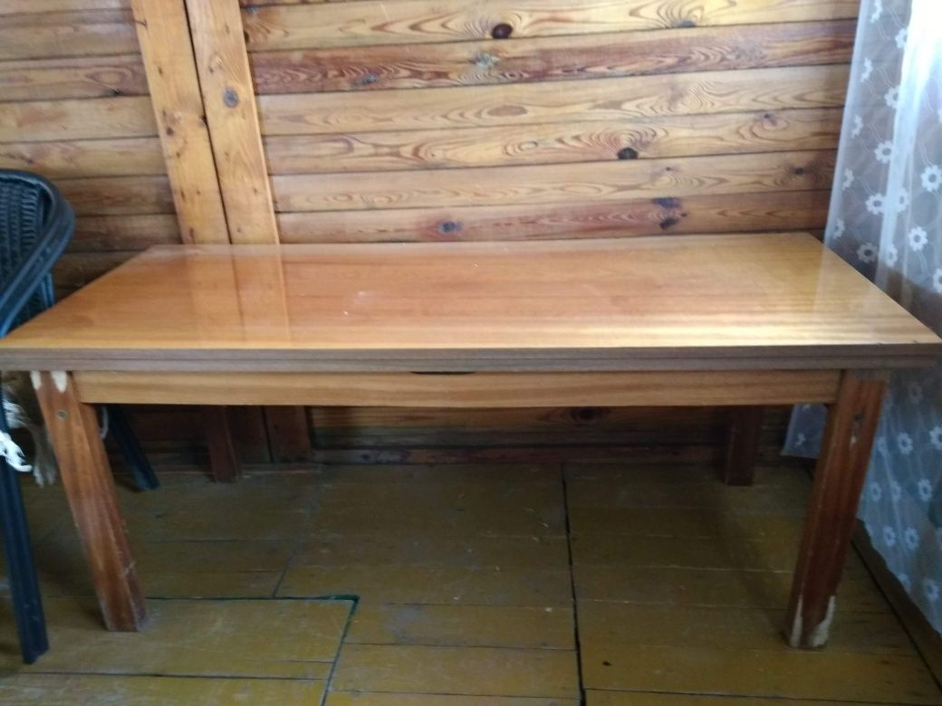 Stół ława stolik kawowy PRL rozkładany