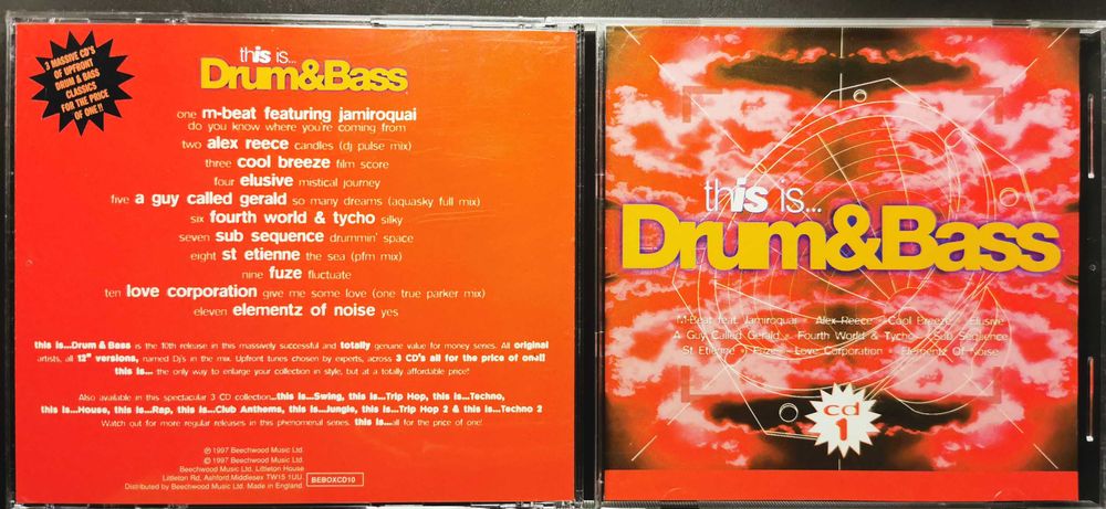 CD This Is... Drum & Bass m-beat elusive st etienne elementz of noise