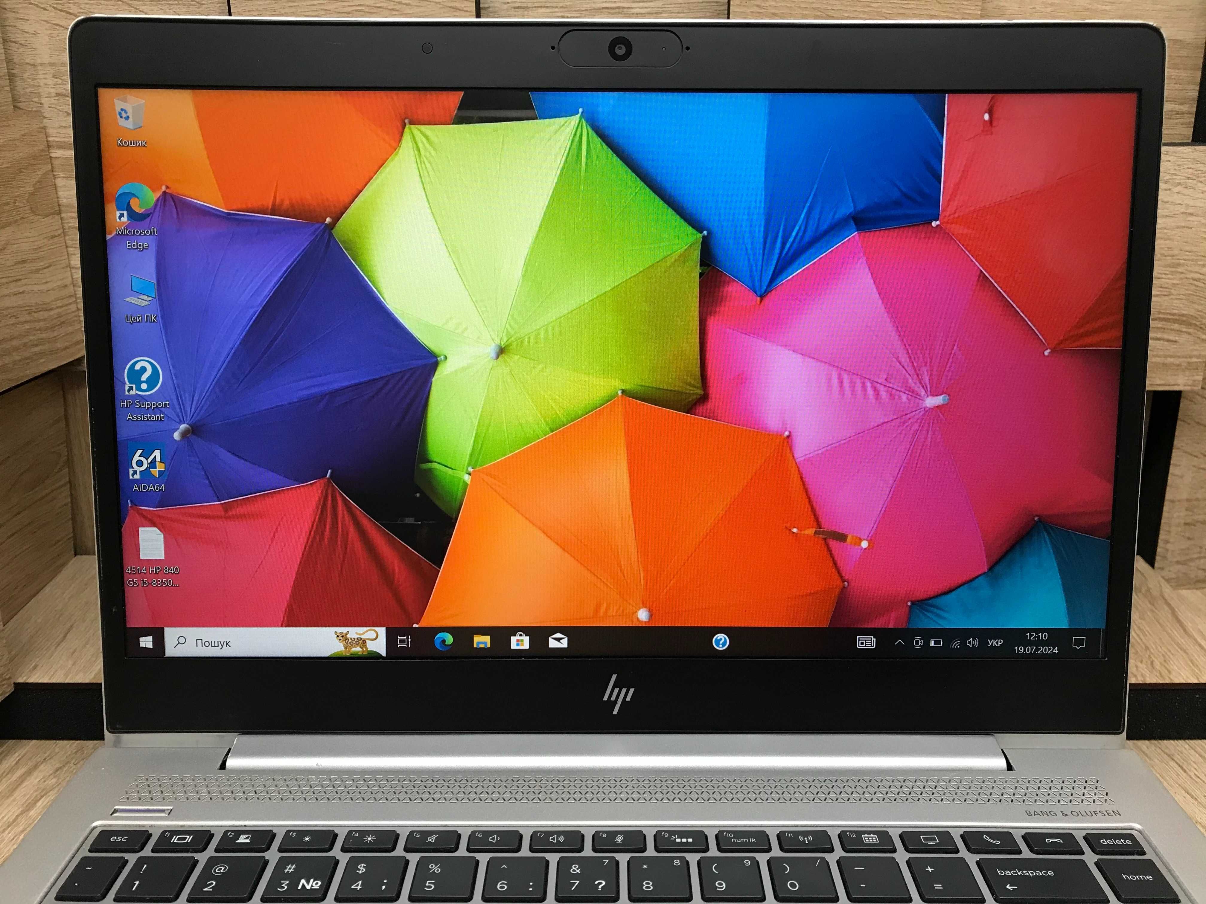 №4514 Ноутбук HP EliteBook 840 G5 14" FHD IPS/i5-8350U/8Gb/SSD256Gb