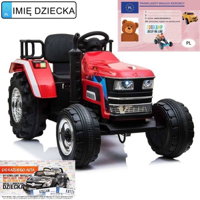 Traktor dla dziecka na akumulator dla dziecka  BLAZIN HL2788