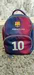 Шкільний рюкзак Kite Education FC Barcelona 36х30х20 см 19 л Темно-син