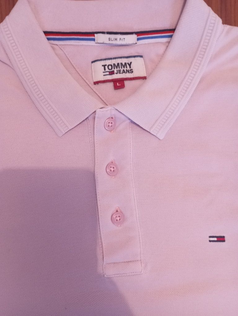 Polo Tommy Hilfiger Tamanho L Europeu