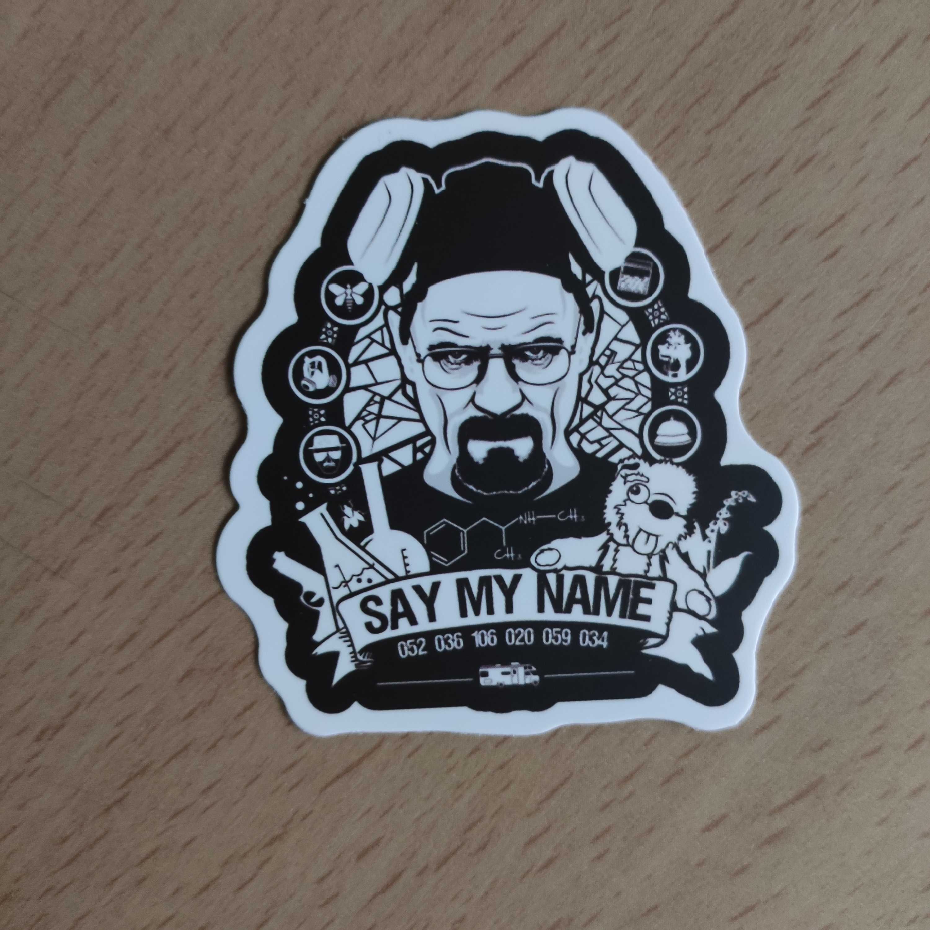 50 Autocolantes Stickers Série Breaking Bad