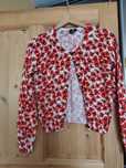Sweterek w kwiaty H&m 36