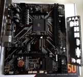 Материнська плата GIGABYTE B450H H AM4 mATX
